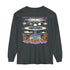 Dissolve The Ego (Back design) - Unisex Garment-dyed Long Sleeve T-Shirt